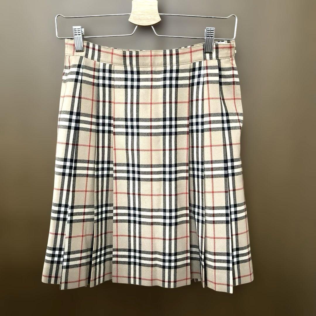 BURBERRY LONDON プリーツスカート　160A
