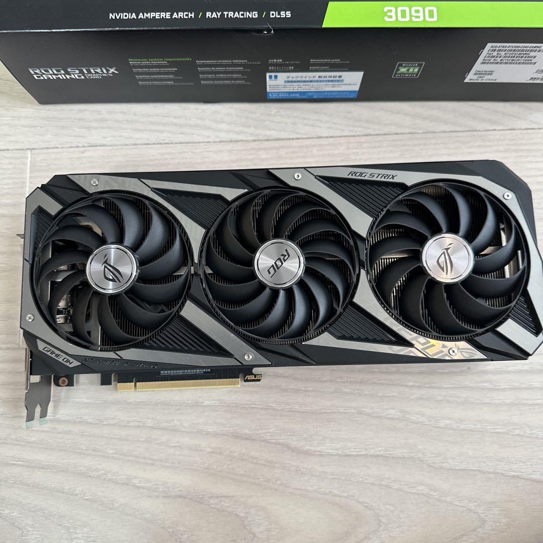 グラフィックボード・グラボ・ビデオカード ASUS ROG STRIX GeForce RTX 3090 24GB
