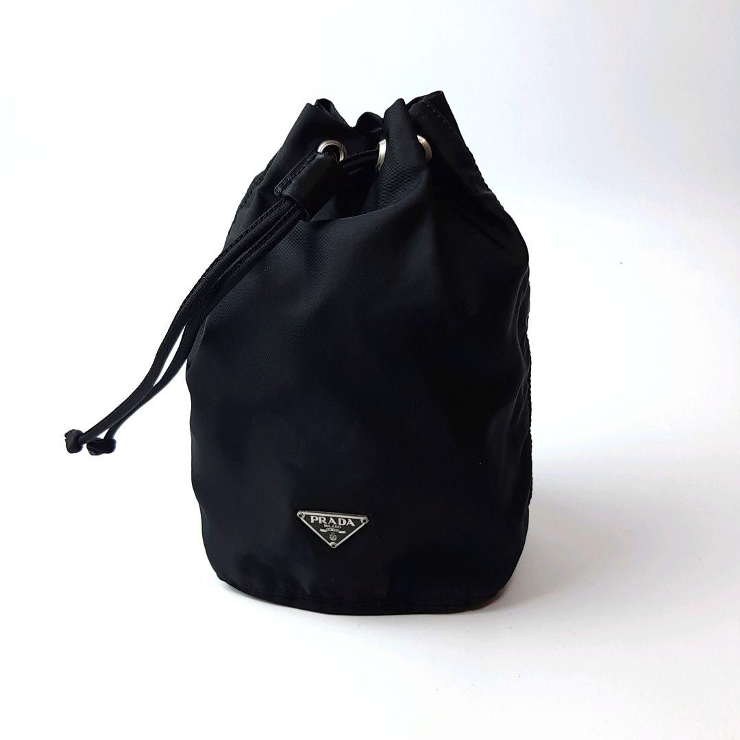 PRADA 巾着 バッグ 三角 ロゴプレート lFOac-m53624950198 プラダ テスート ナイロン ポーチ 2022新款