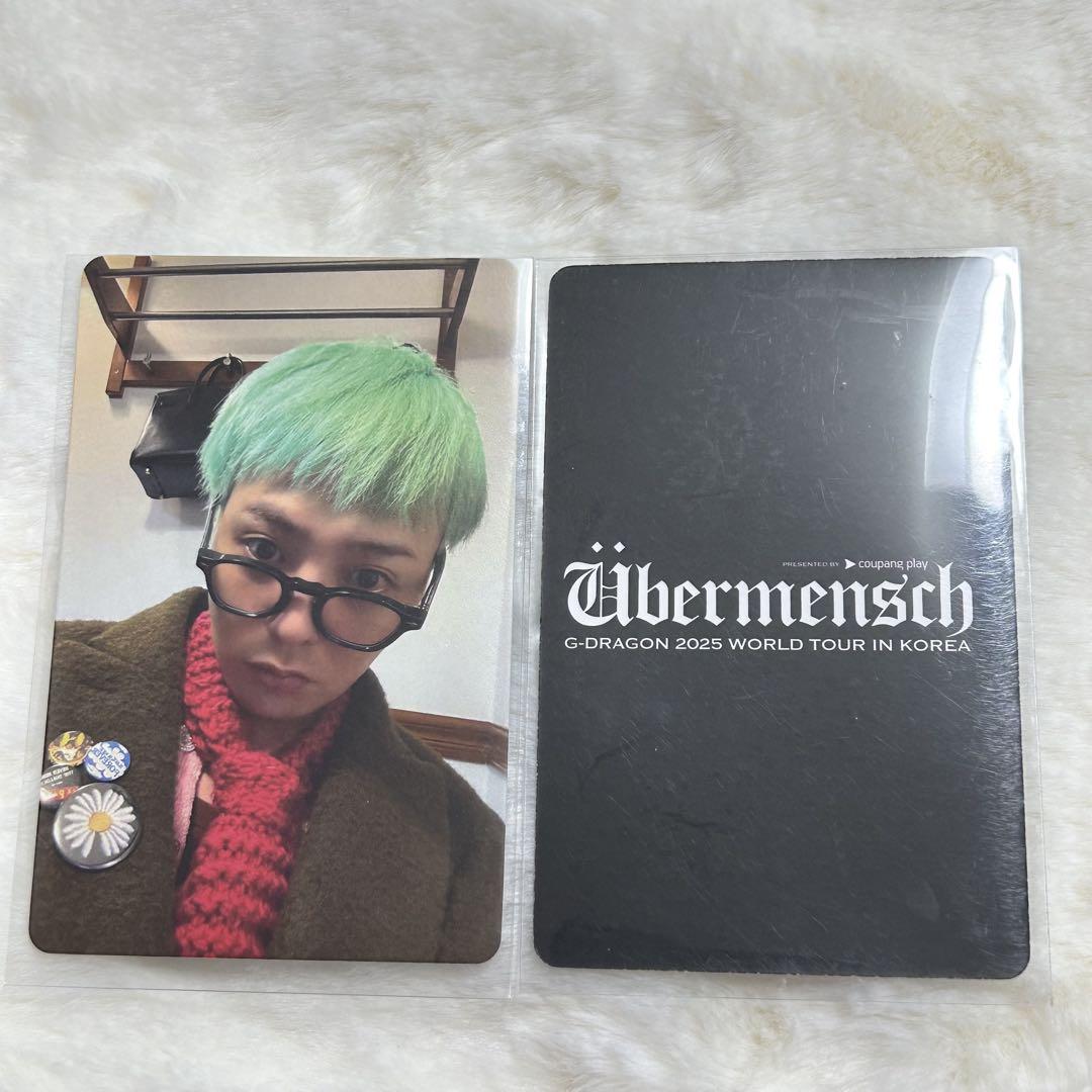 G-DRAGON ジヨン ソウルコン ローブ ルームスリッパ トレカ4枚 セット