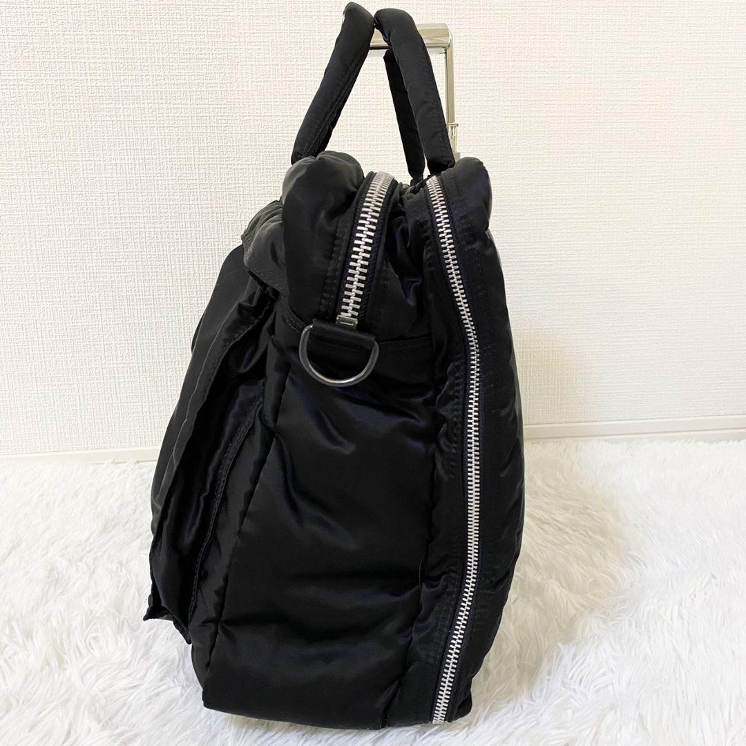 【美品】ポーター タンカー 2WAY オーバーナイトブリーフケース　黒