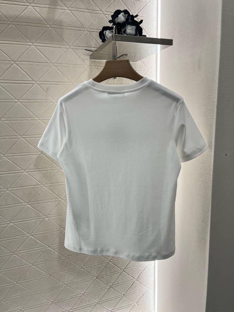Acne Studios ホワイト 半袖Tシャツ