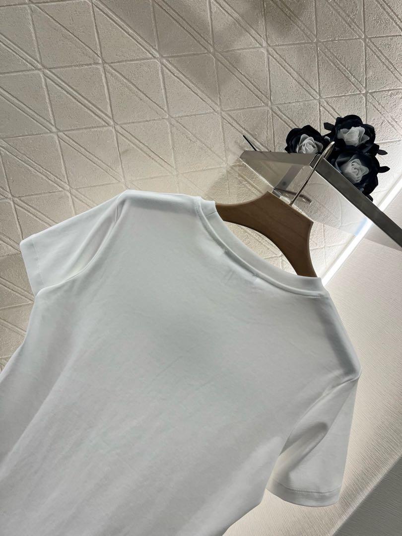 Acne Studios ホワイト 半袖Tシャツ