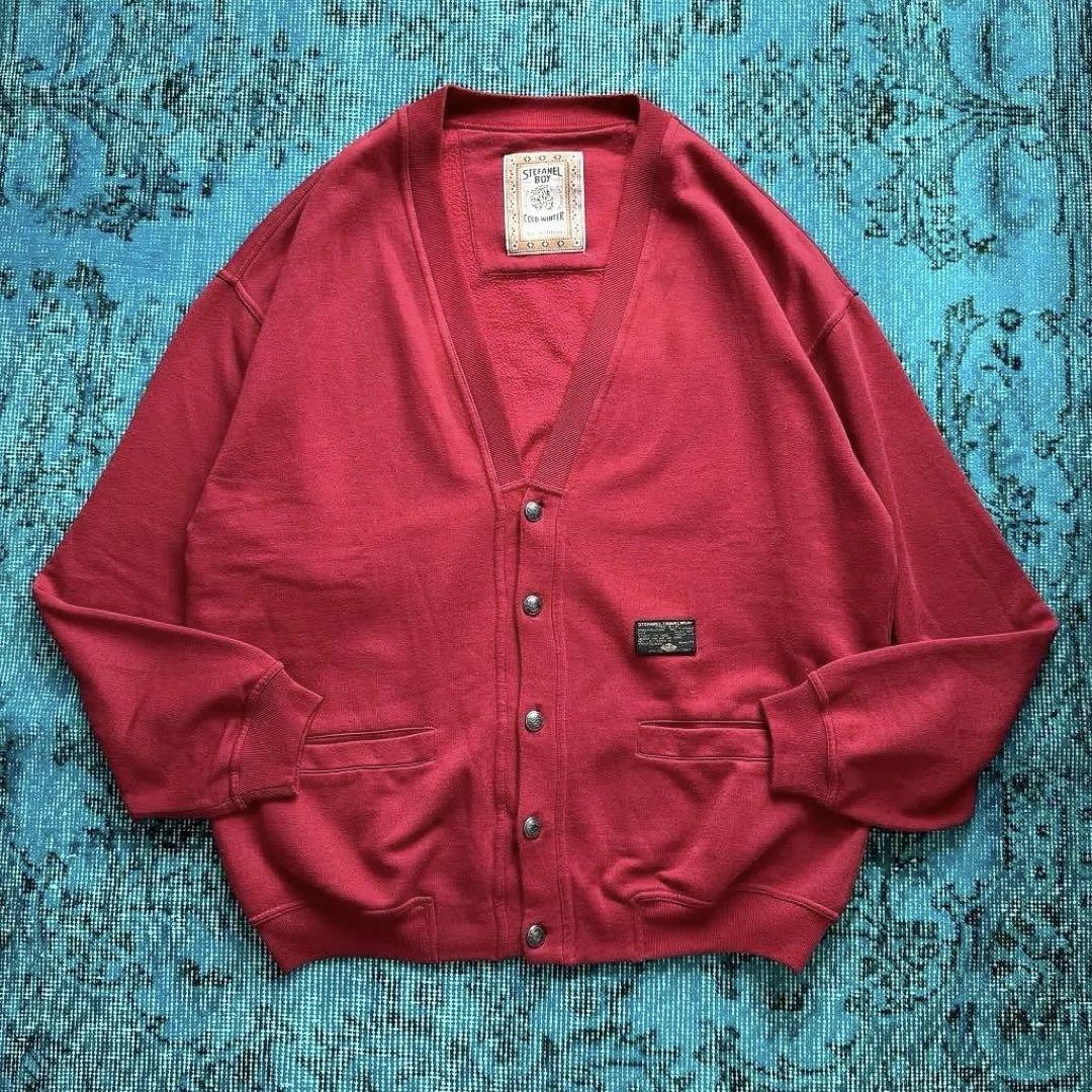 80s 90s STEFANEL sweat cardigan ITALY