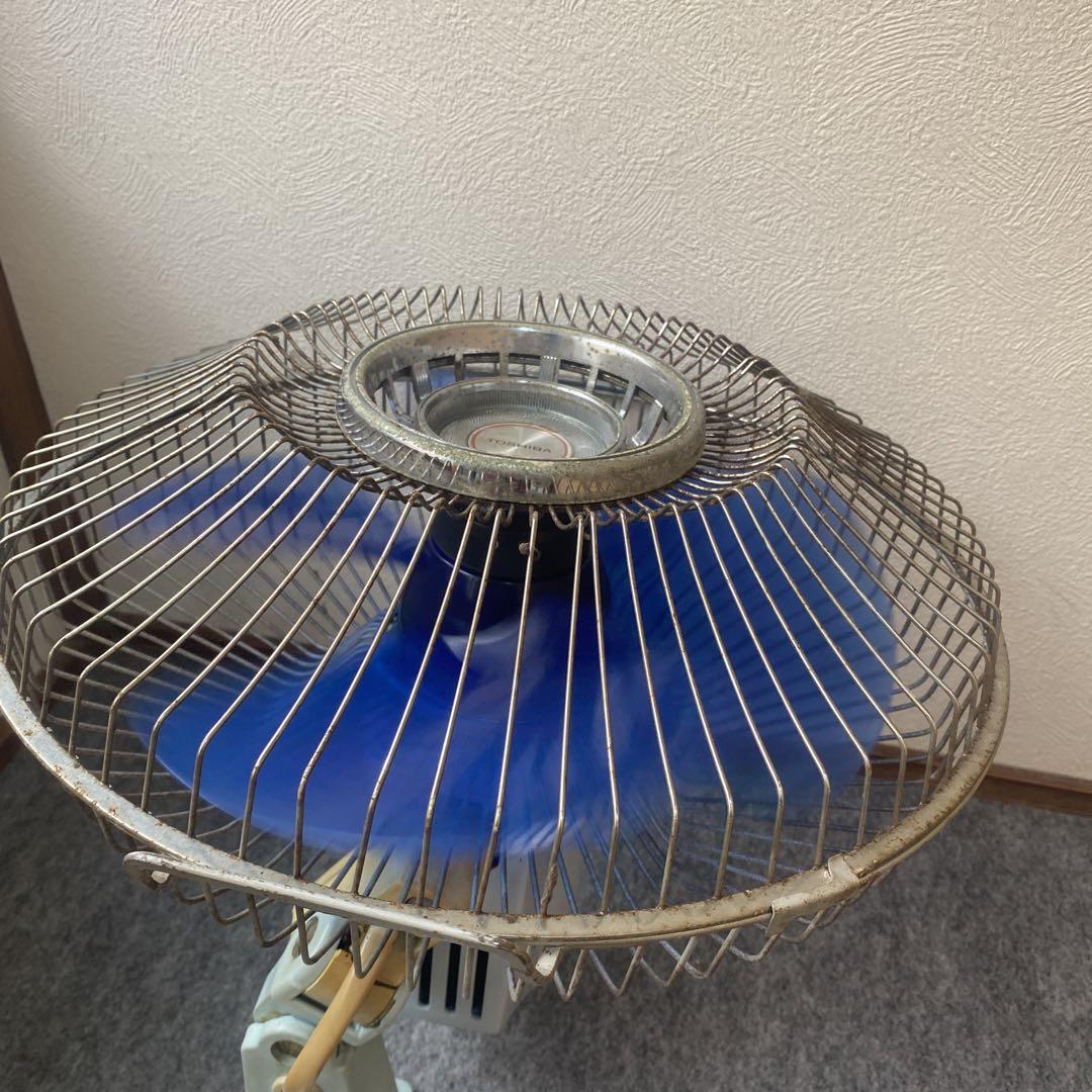 東芝レトロ扇風機　W-30DD 壁掛け
