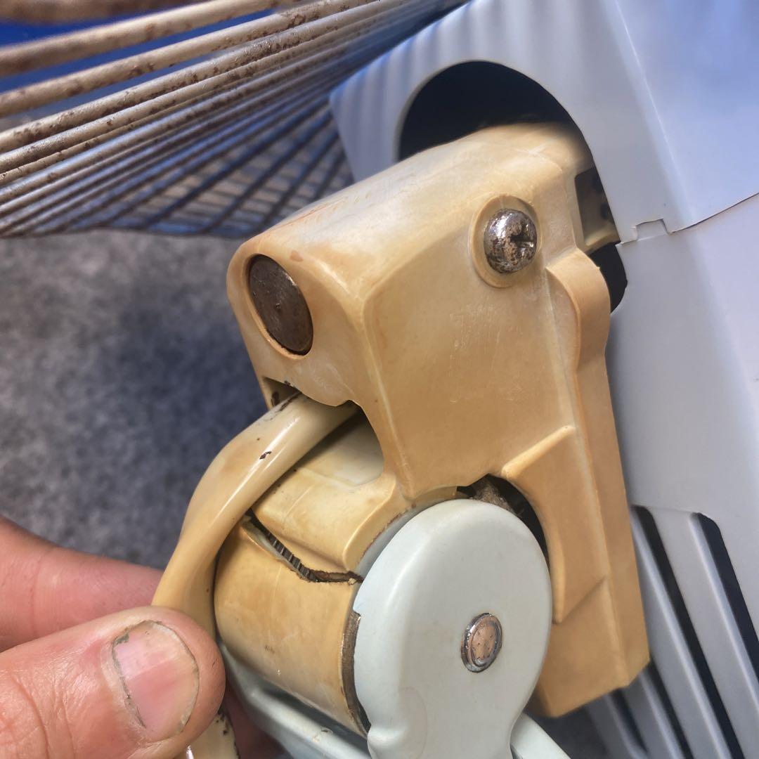 東芝レトロ扇風機　W-30DD 壁掛け