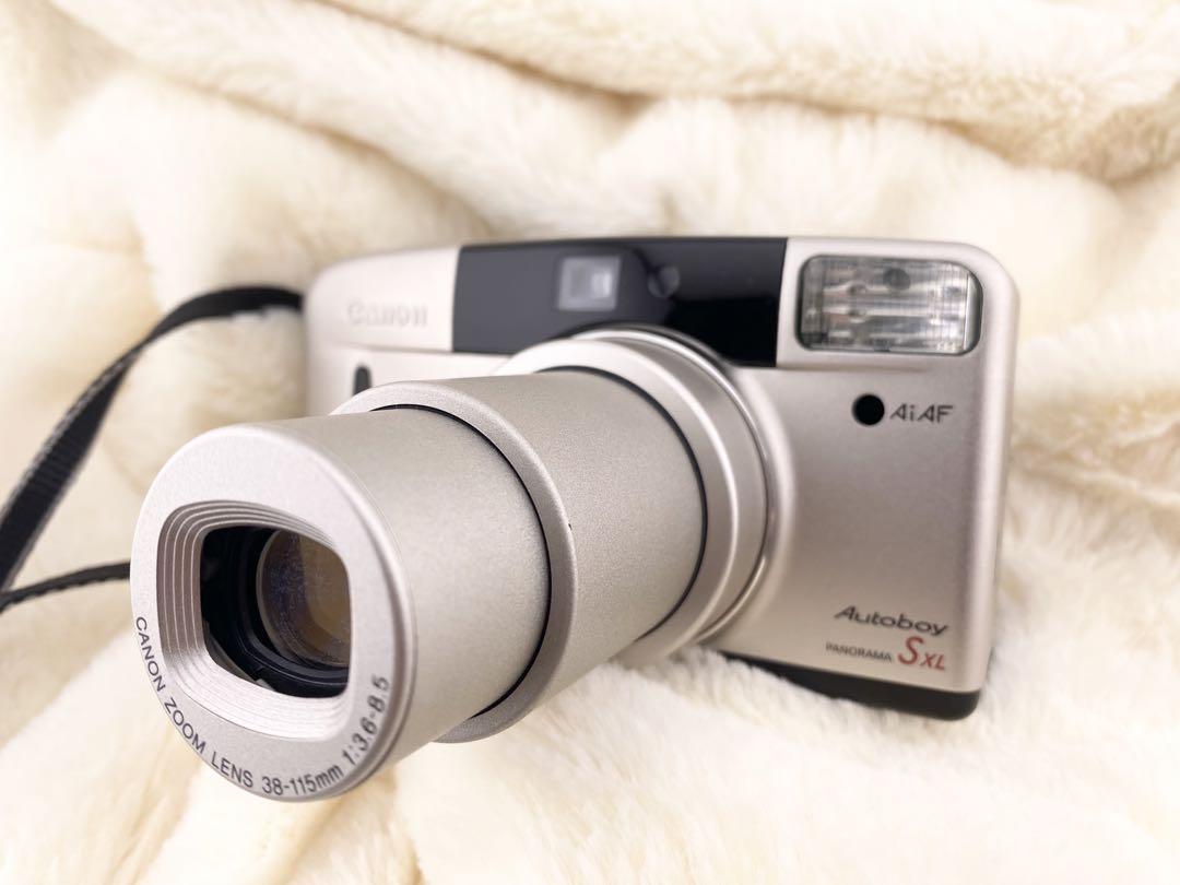 【35】美品 Canon Autoboy SXL フィルムカメラ 完動品