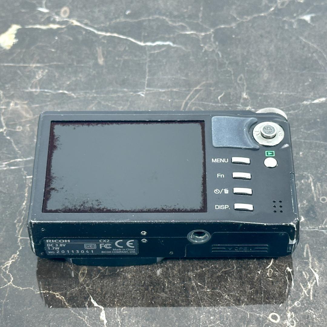 RICOH CX2 コンパクトデジタルカメラ　ブラック