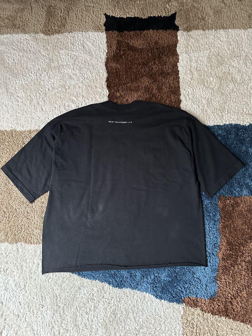 90s' Oakley software usa製 ブラック Tシャツ 刺繍