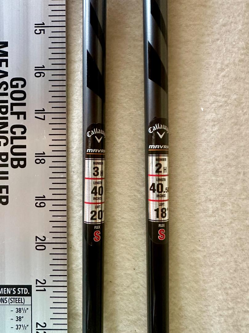 お買い得　２本セット　Callaway 2H&3H 　Sフレックス