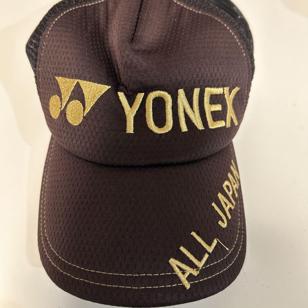 YONEK ブラウンメッシュキャップ ALL JAPAN