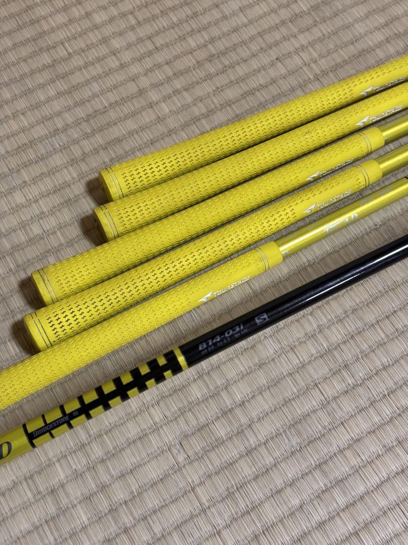 ゴルフバッグセット イエロー