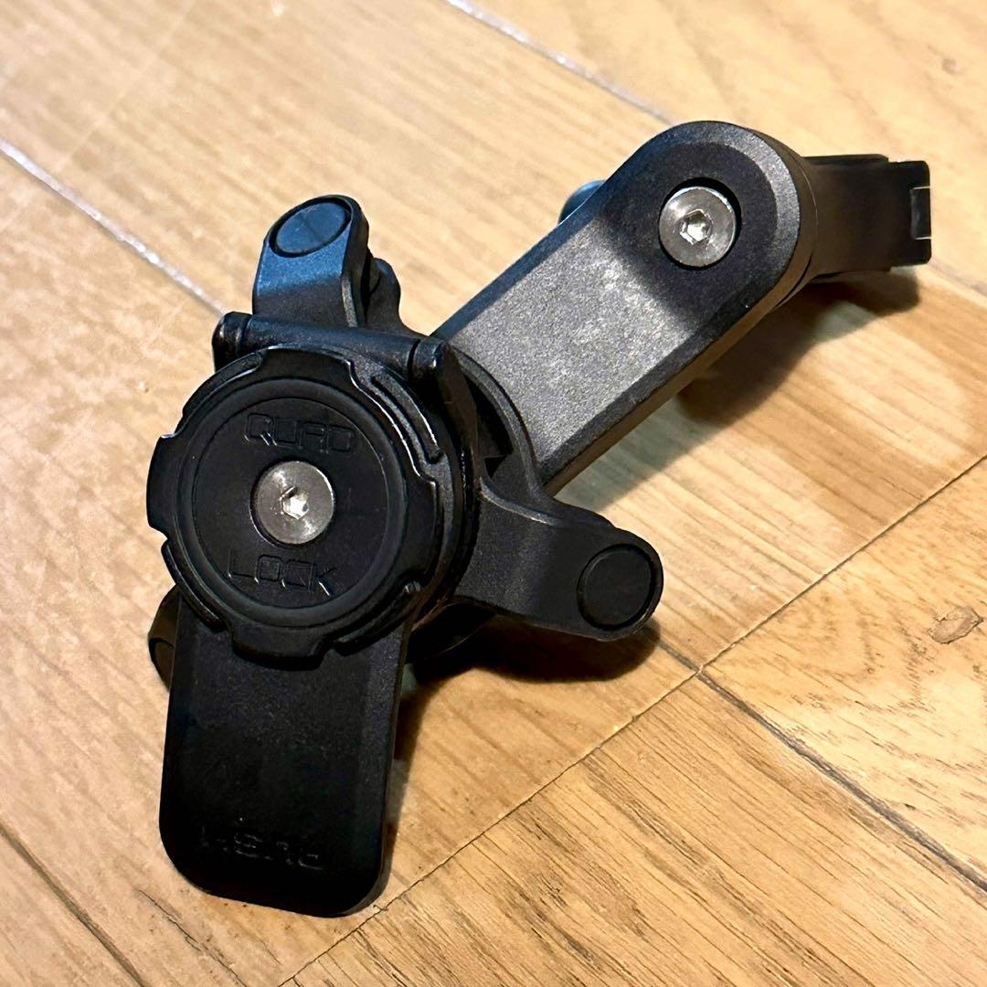 QUAD LOCK バイク用ハンドルバーマウント 振動吸収ダンパー付き