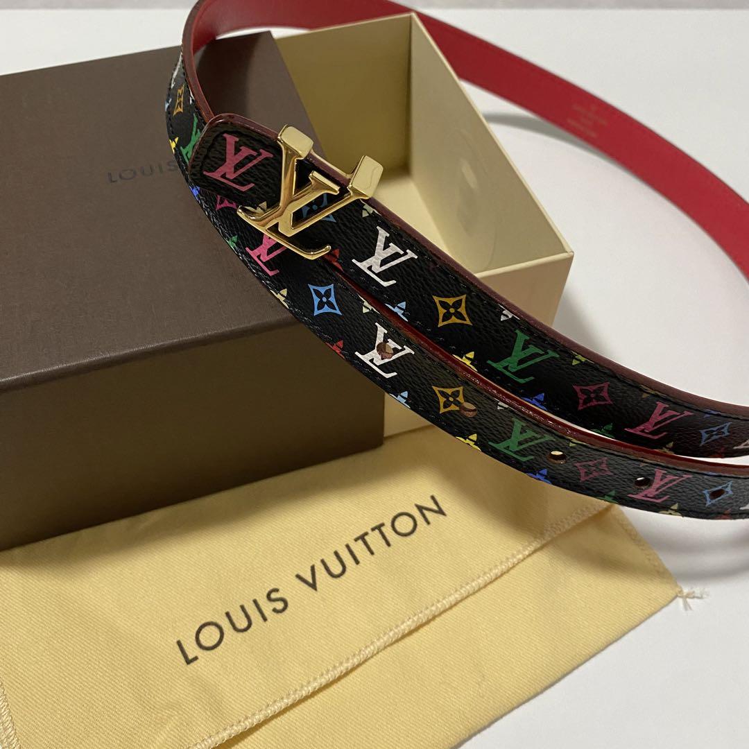 LOUIS VUITTON MINI 25MM INITIALES BELT - UNBOXING, TRY-ON