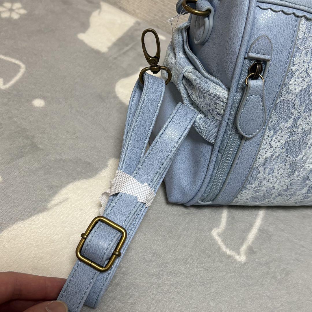 新品未使用 axes femme 蝶レースボストンバッグ - メルカリ