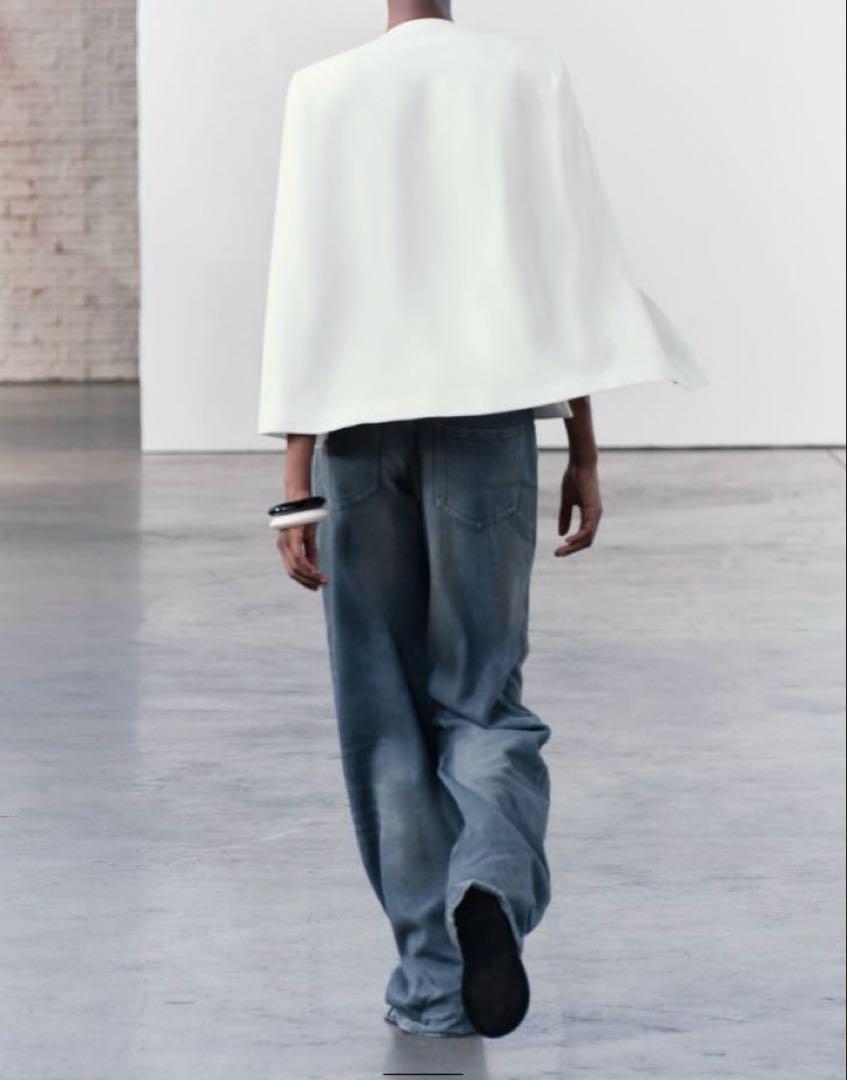極美品 ZARA ZWCOLLECTION ケープジャケット S