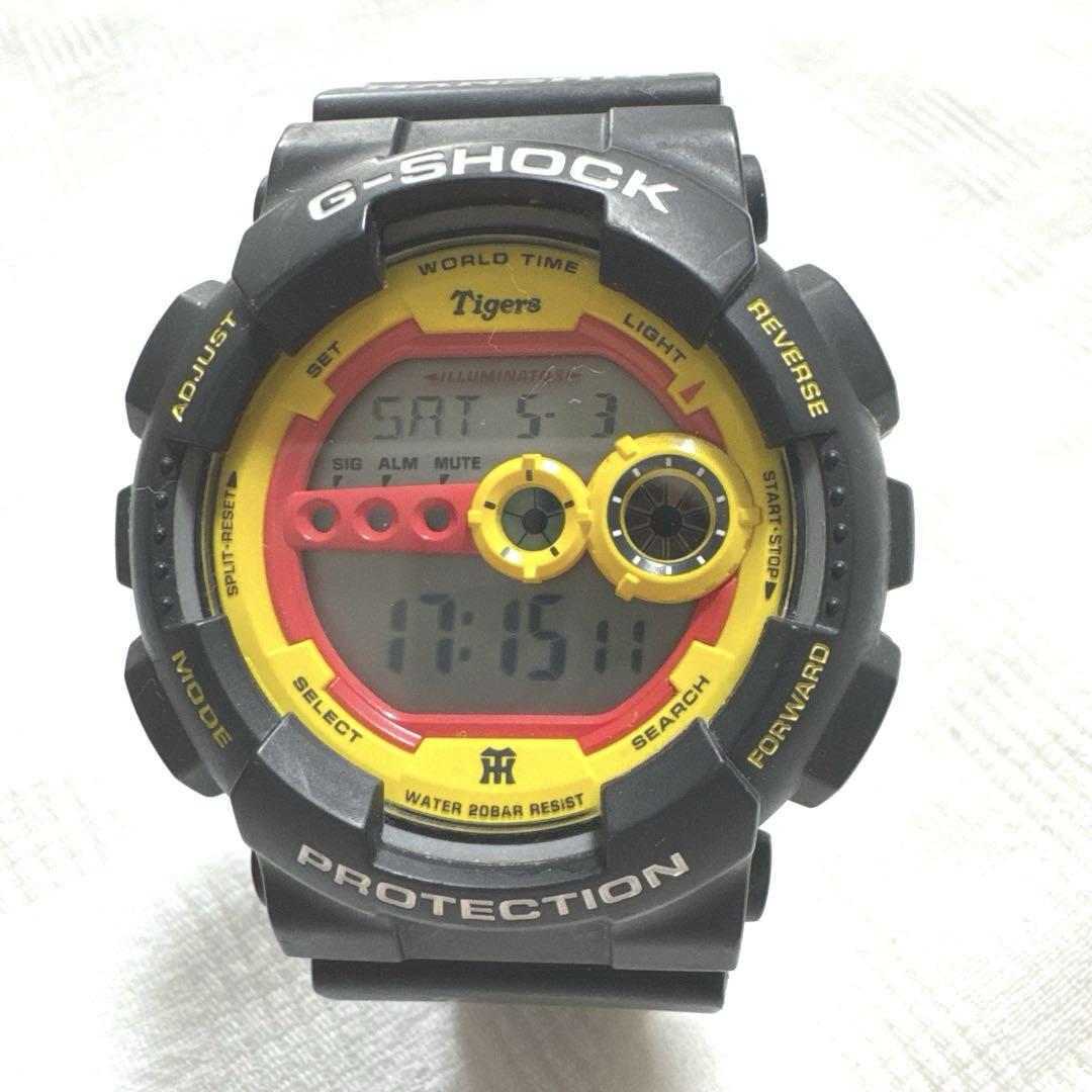 G-SHOCK GD-100TG-1 阪神タイガース コラボ 2016
