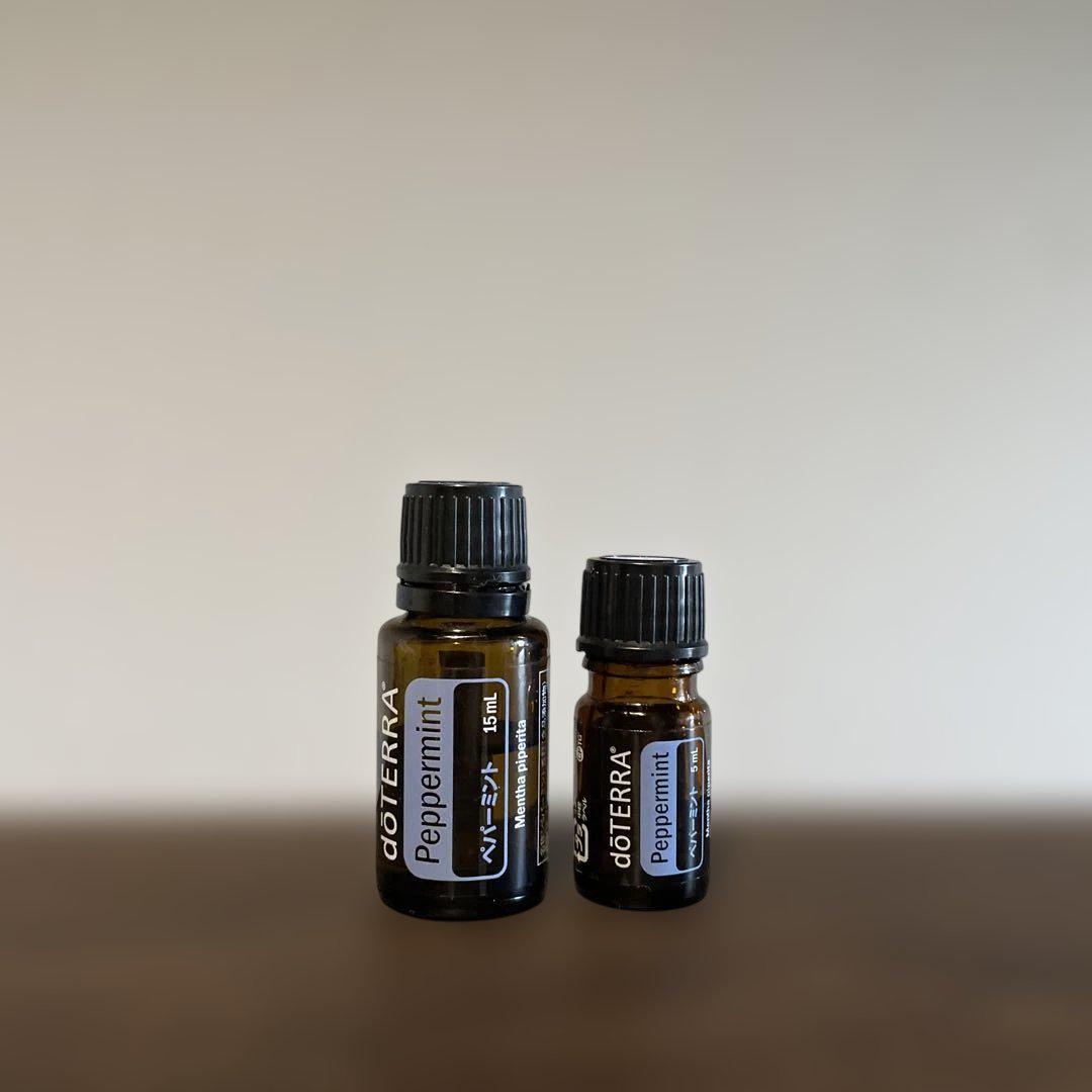 doTERRA ペパーミント エッセンシャルオイル 15ml 5ml - メルカリ