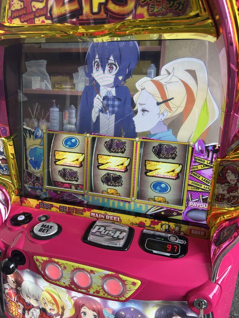 スマスロ　実機　LスロットゾンビランドサガＡ1 送料込み　家庭用改造済み LスロットゾンビランドサガA1 スマスロ 実機 送料込み 家庭用