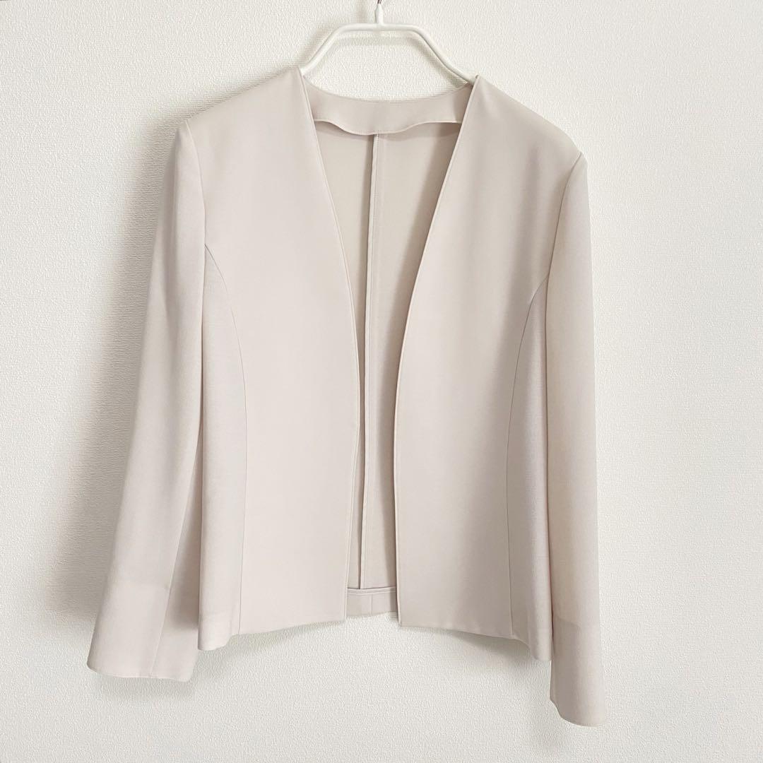 ノーリーズソフィ　セットアップスーツ　M 美品】NOLLEY'S sophi ノーリーズソフィー ノーカラーセットアップ