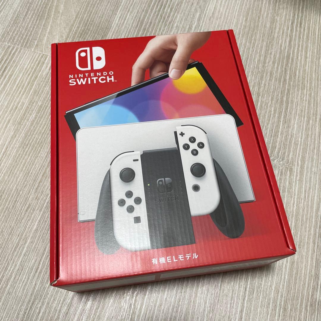 【新品未開封】Nintendo Switch(有機EL)ホワイト スイッチ 本体