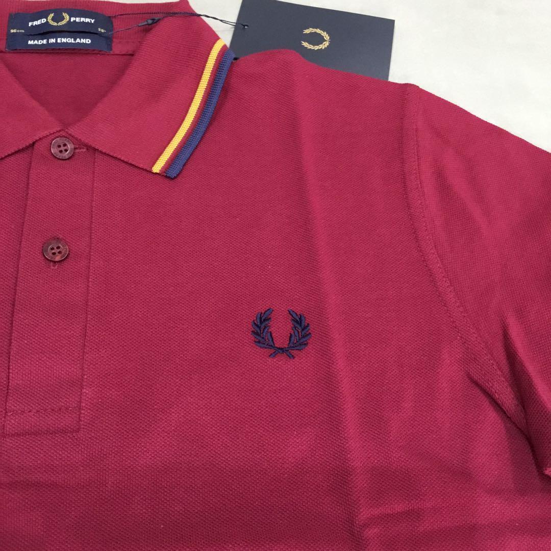 最終価格！【新品タグ付き】FRED PERRY　メンズ　半袖　ポロシャツ　38