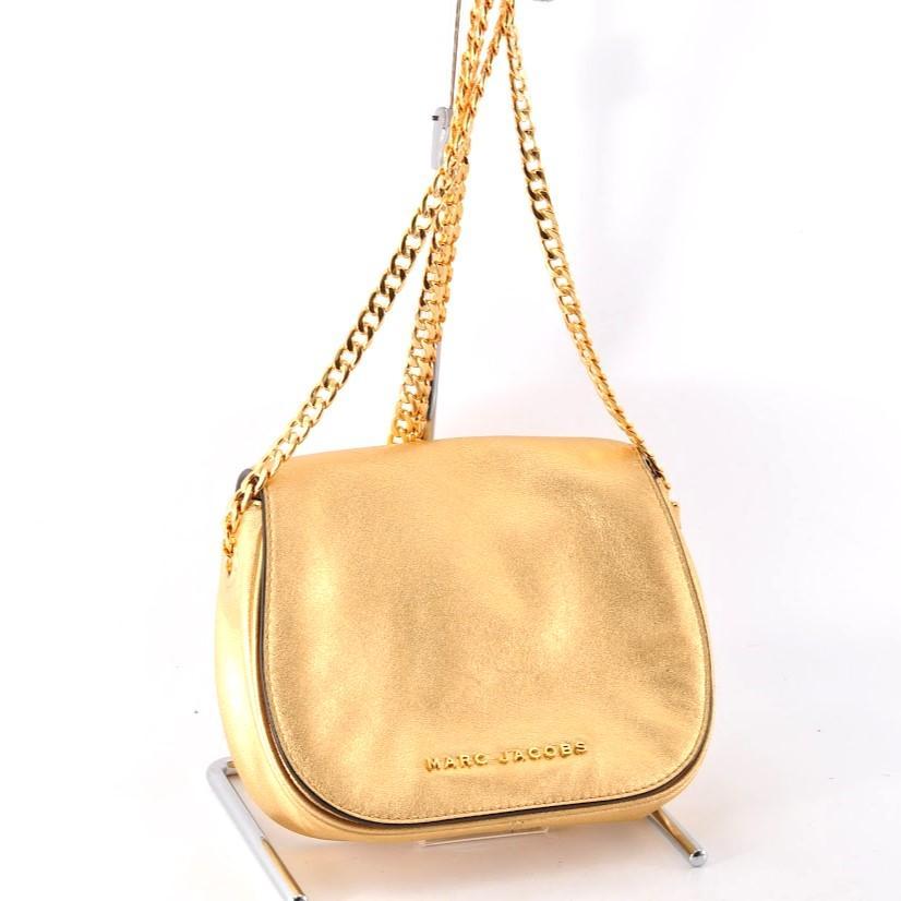 美品 MARC JACOBS マークジェイコブス チェーン ショルダーバッグ