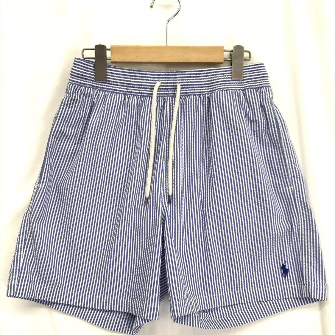 韓国 [ラルフローレン] トラベラー シアサッカー スイムトランク POLO Ralph Lauren : 水陸両用 トラベラーシアサッカースイム