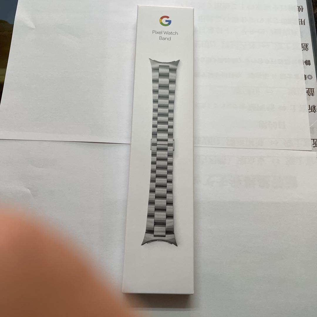Google Pixel Watch メタル リンクバンド(シルバー)未開封品!