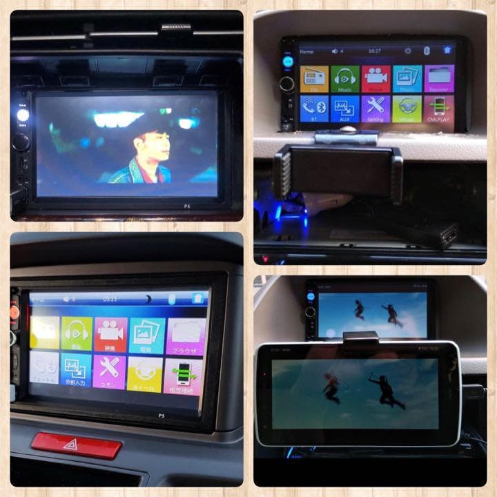 バックカメラ付き カーオーディオ❣バック駐車もスマートに