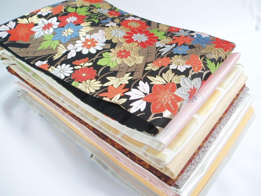 今日終了【hirotan 52】◇名古屋帯正絹未使用美品～中古美品10点❥◇