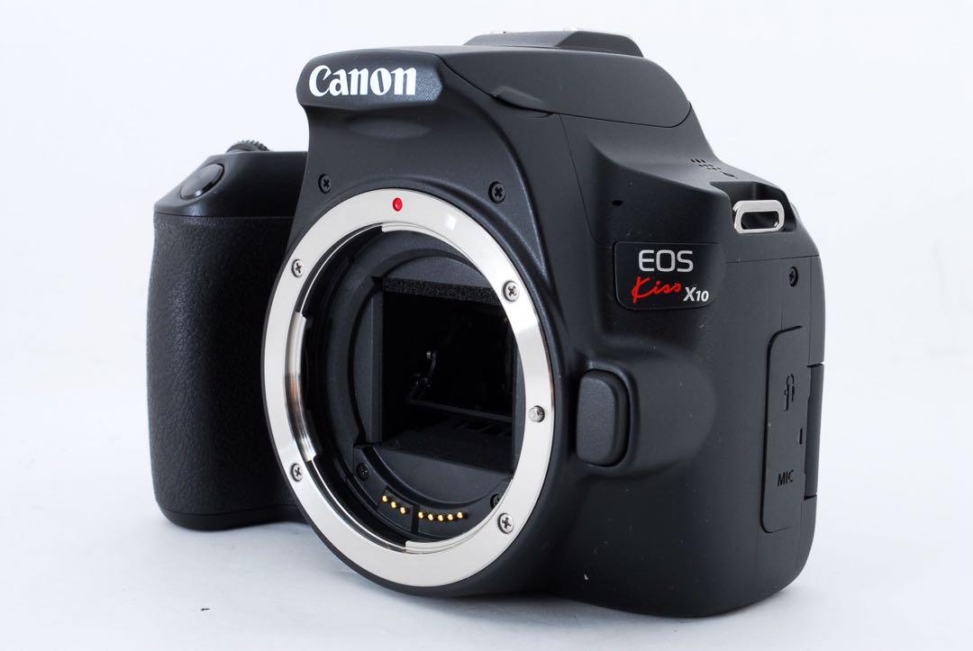 デジタル一眼レフカメラ　canon kiss x10標準&望遠ダブルレンズセット