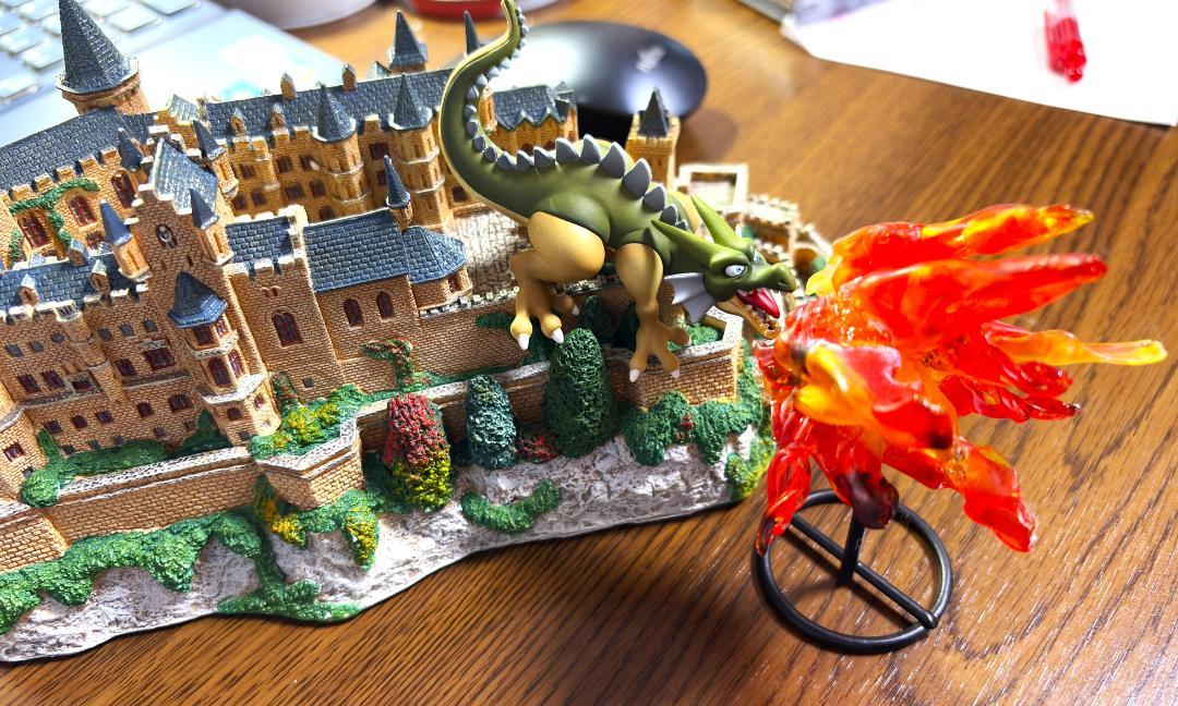 ドラゴンクエスト ジオラマ ドラゴン デスパレス ハーゴン エフェクト セット
