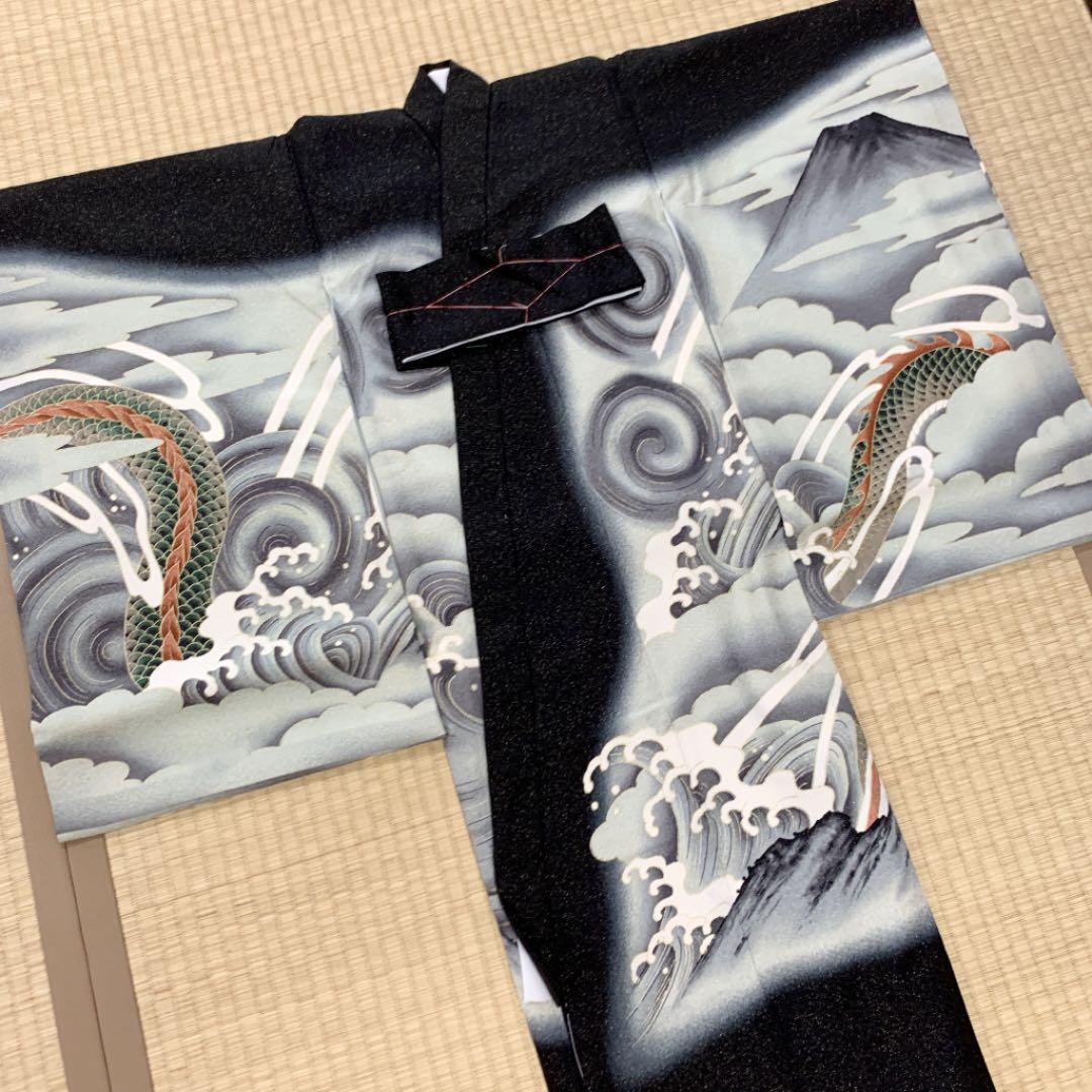 正絹 男児産着 お宮参り(未使用品)