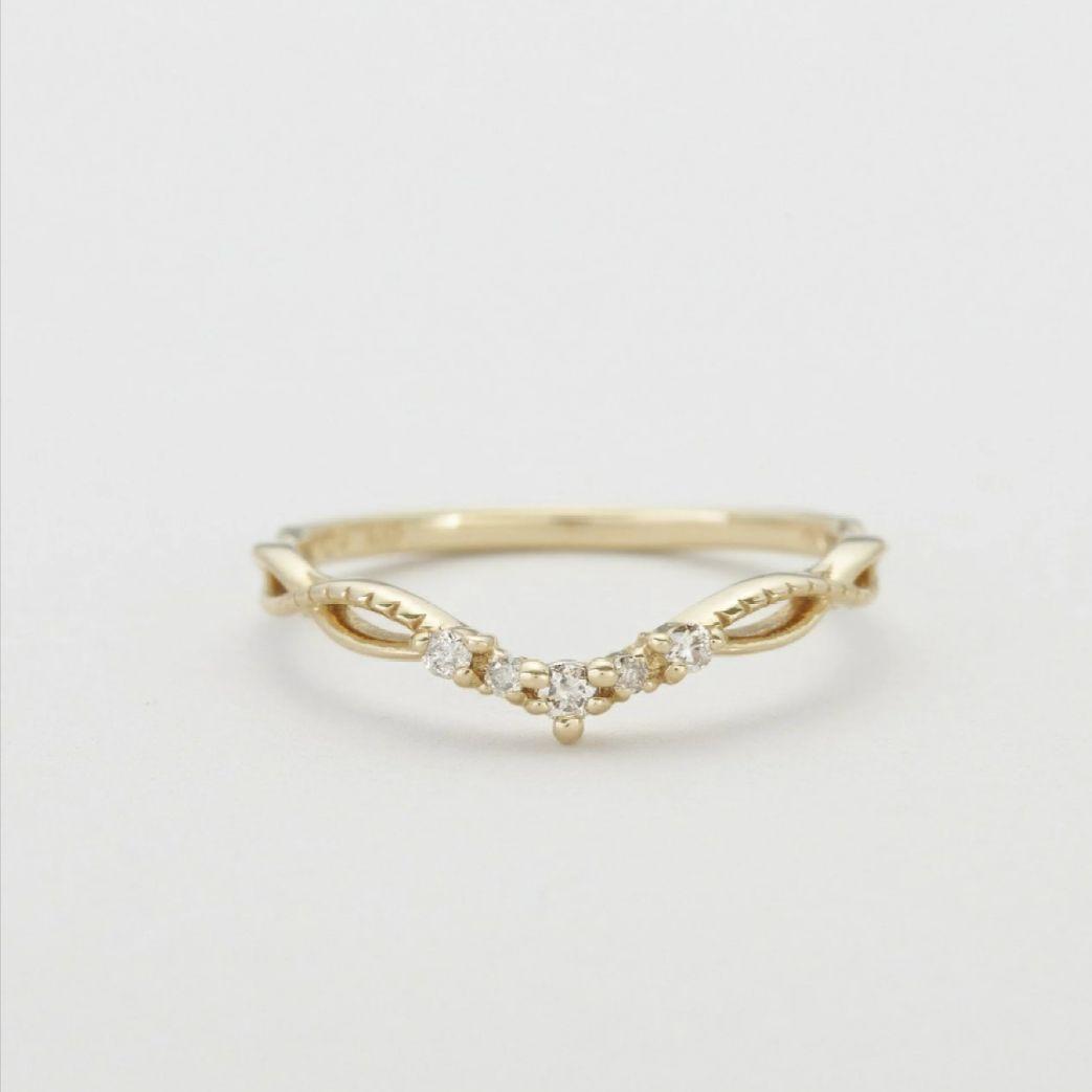 NOJESS ノジェス ダイヤモンド ピンキーリング 3号