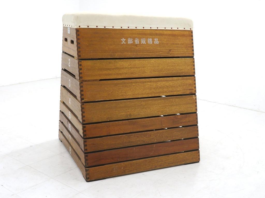 跳び箱 8段 飛び箱 小学校 体育館 S-4063-4067（商品番号：ls-s