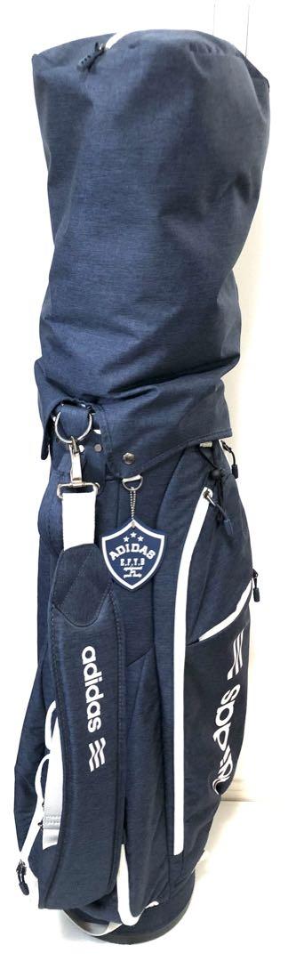adidas golf キャディバッグ ネイビー