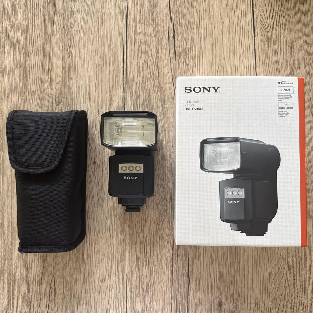SONY 純正 ストロボ HLV-F60RM