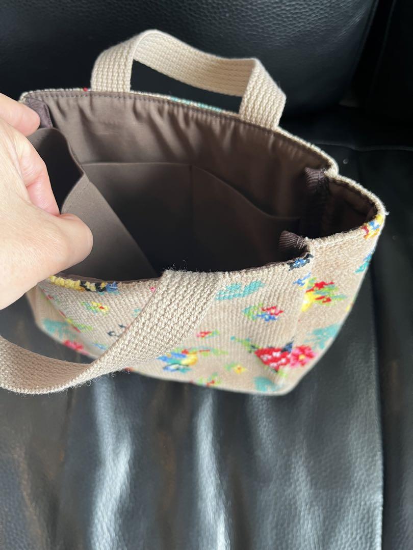 美品★フェイラー⭐︎バッグインバッグ　ポーチ★サファリベージュ 美品☆フェイラー⭐︎バッグインバッグポーチ☆サファリベージュ