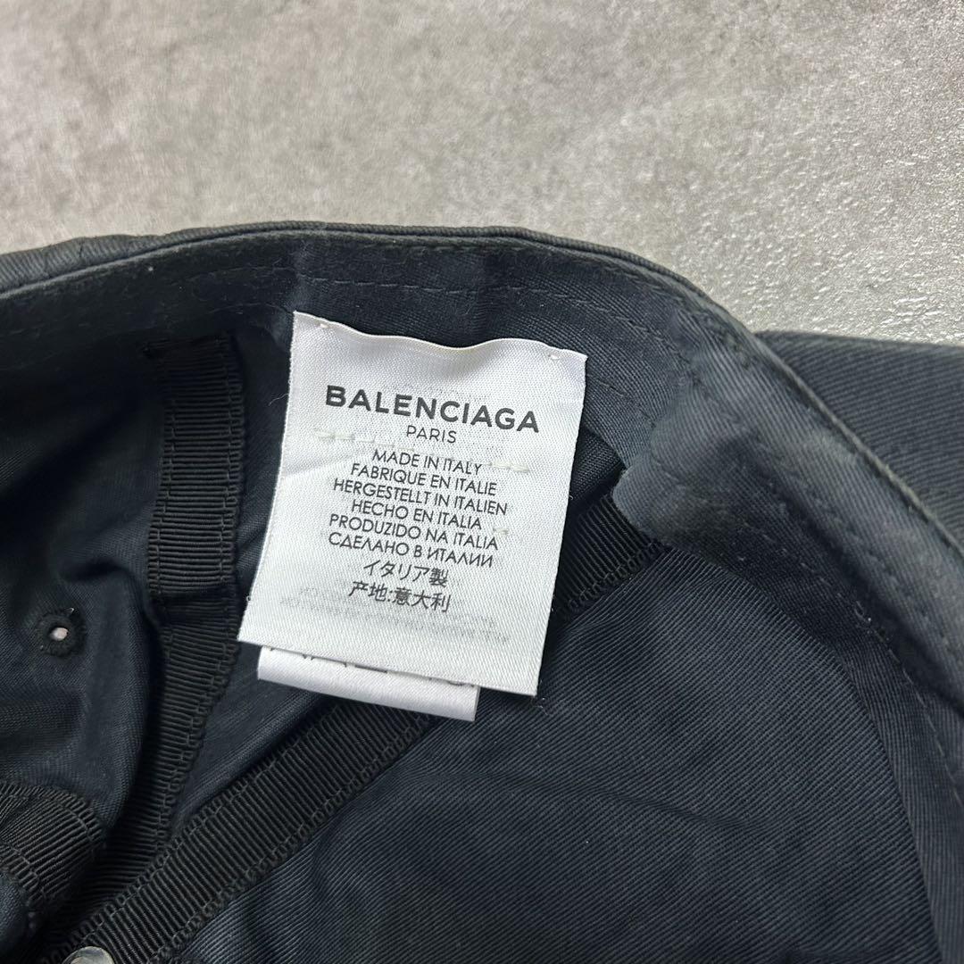 BALENCIAGA　バレンシアガ　キャップ　黒