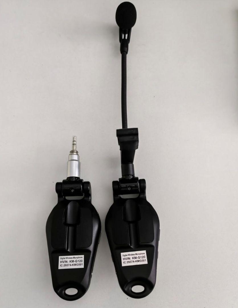 KIMAFUN 2.4Gワイヤレス サックス マイク クリップオン楽器用マイク