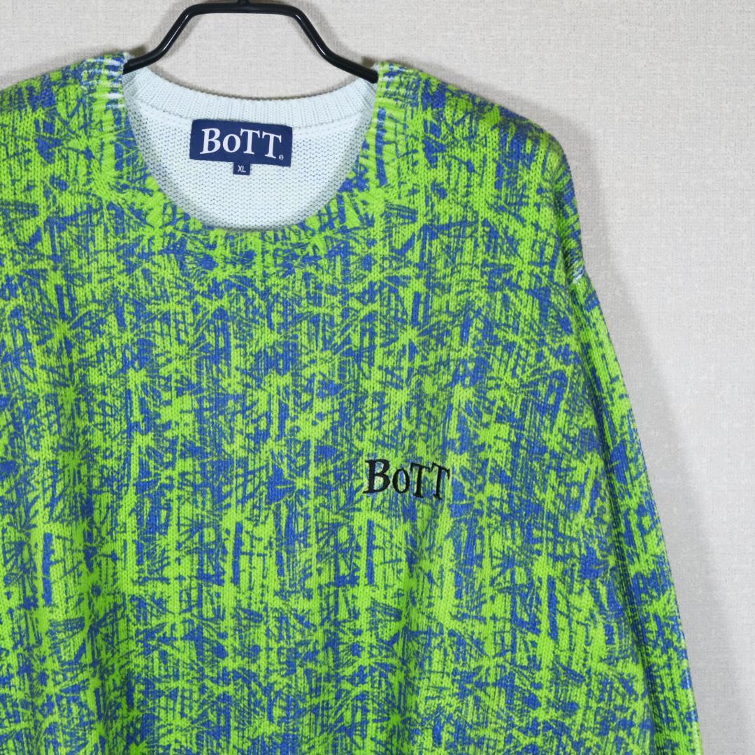 BoTT Bamboo Camo ネックトレーナー ニットセーター XL