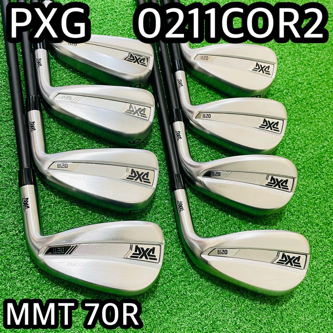 6713 美品 PXG 0211COR2 8本セット MMT 70R 右利き
