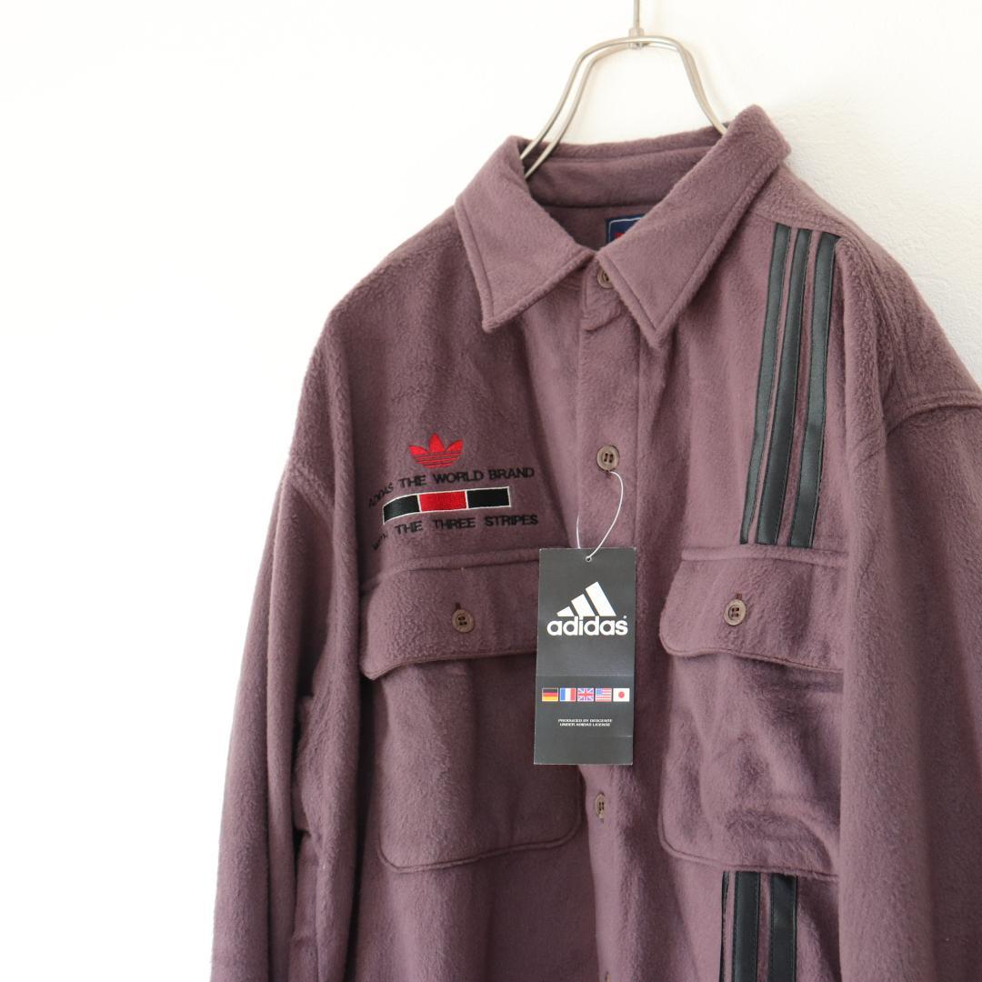 【12月スーパーSALE 15%OFF】 激レア】90s デサント adidas アディダス フリースシャツ ジャケット トップス