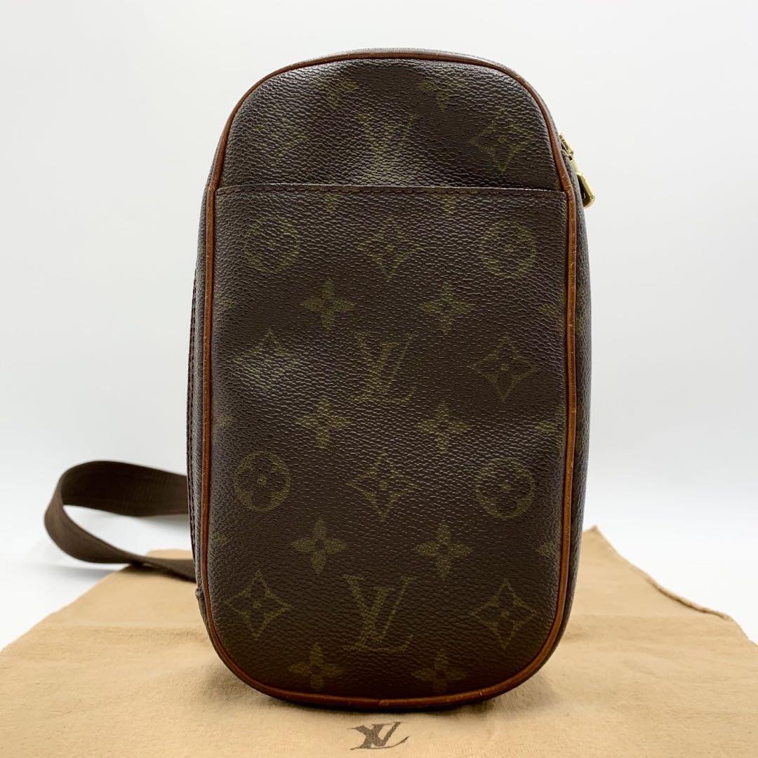 LOUIS VUITTON ポシェットガンジュ ボディバ ッグ ルイヴィトン ポシェット・ガンジュ ダミエ SPオーダー ボディバッグ