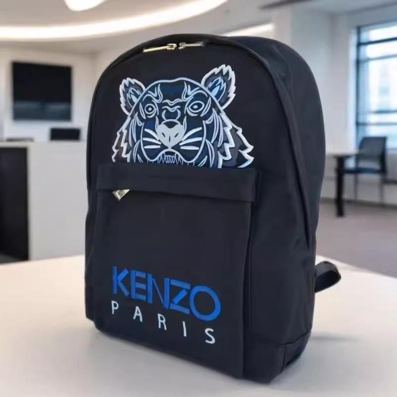 Kenzo タイガーヘッド刺繍入りリュック KENZOケンゾー可愛いタイガー刺繍ミニリュック - メルカリ