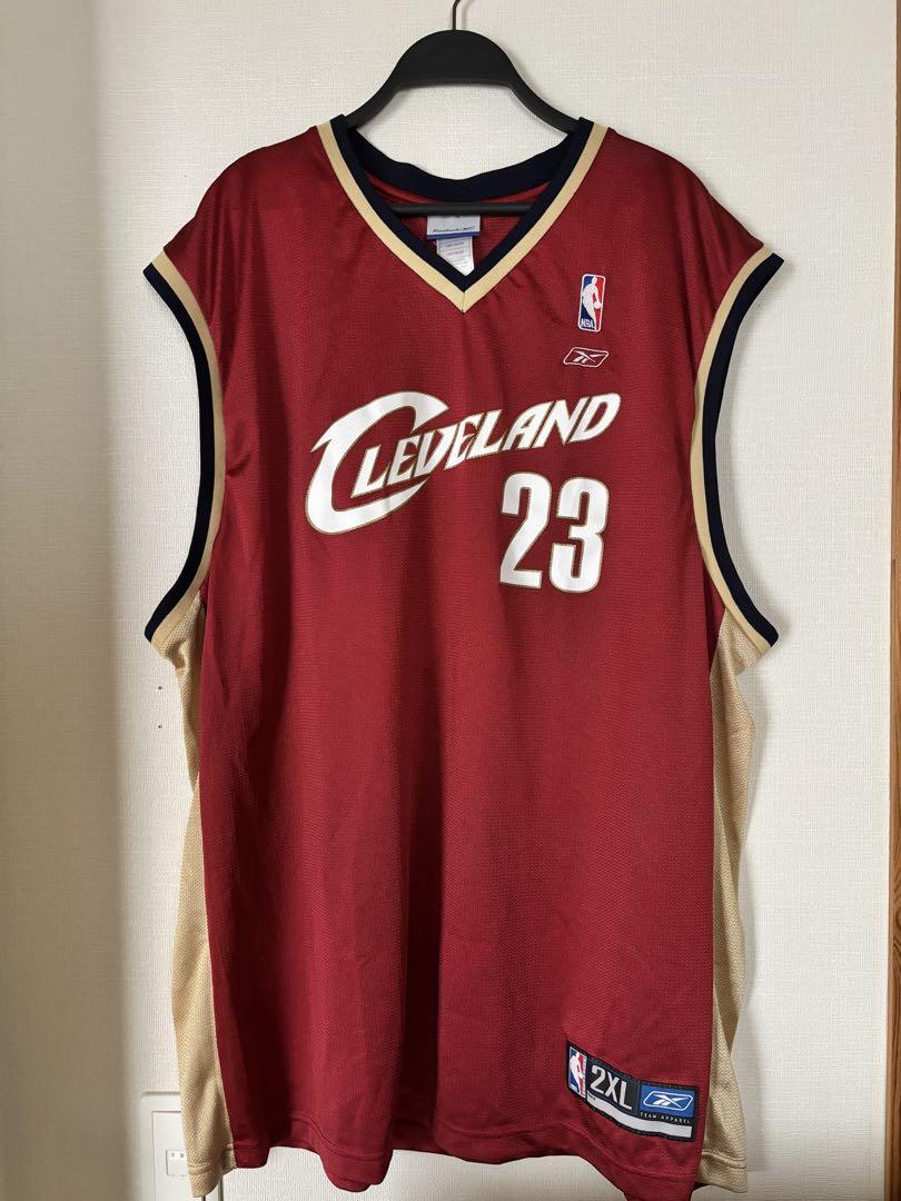 ウェア Reebok CLEVELAND NBA 23 JAMES 2XL