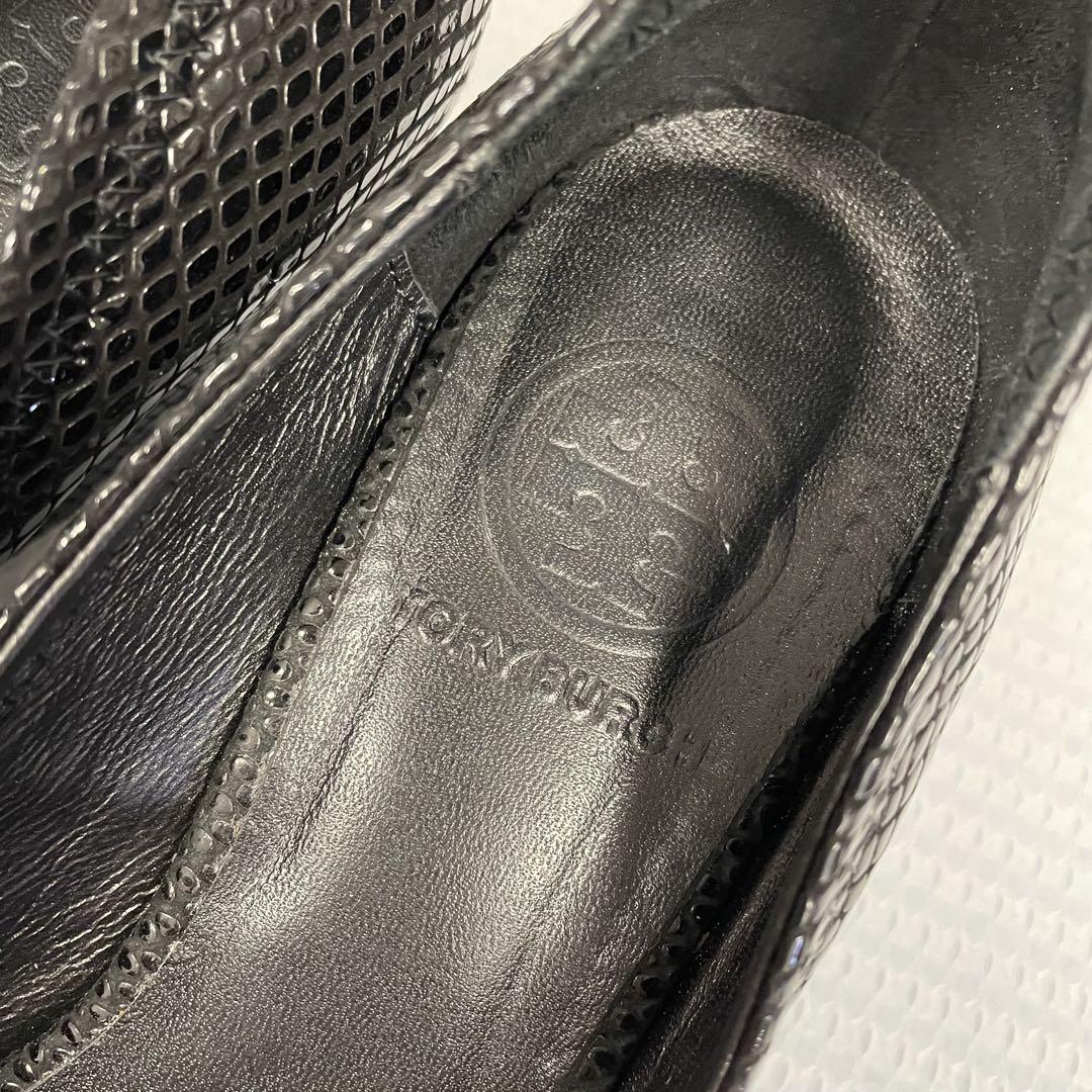 美品！Tory Burchトリーバーチ　ウェッジソールパンプス8M