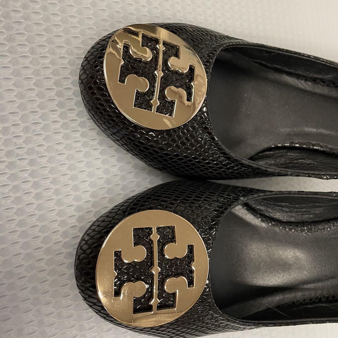 美品！Tory Burchトリーバーチ　ウェッジソールパンプス8M