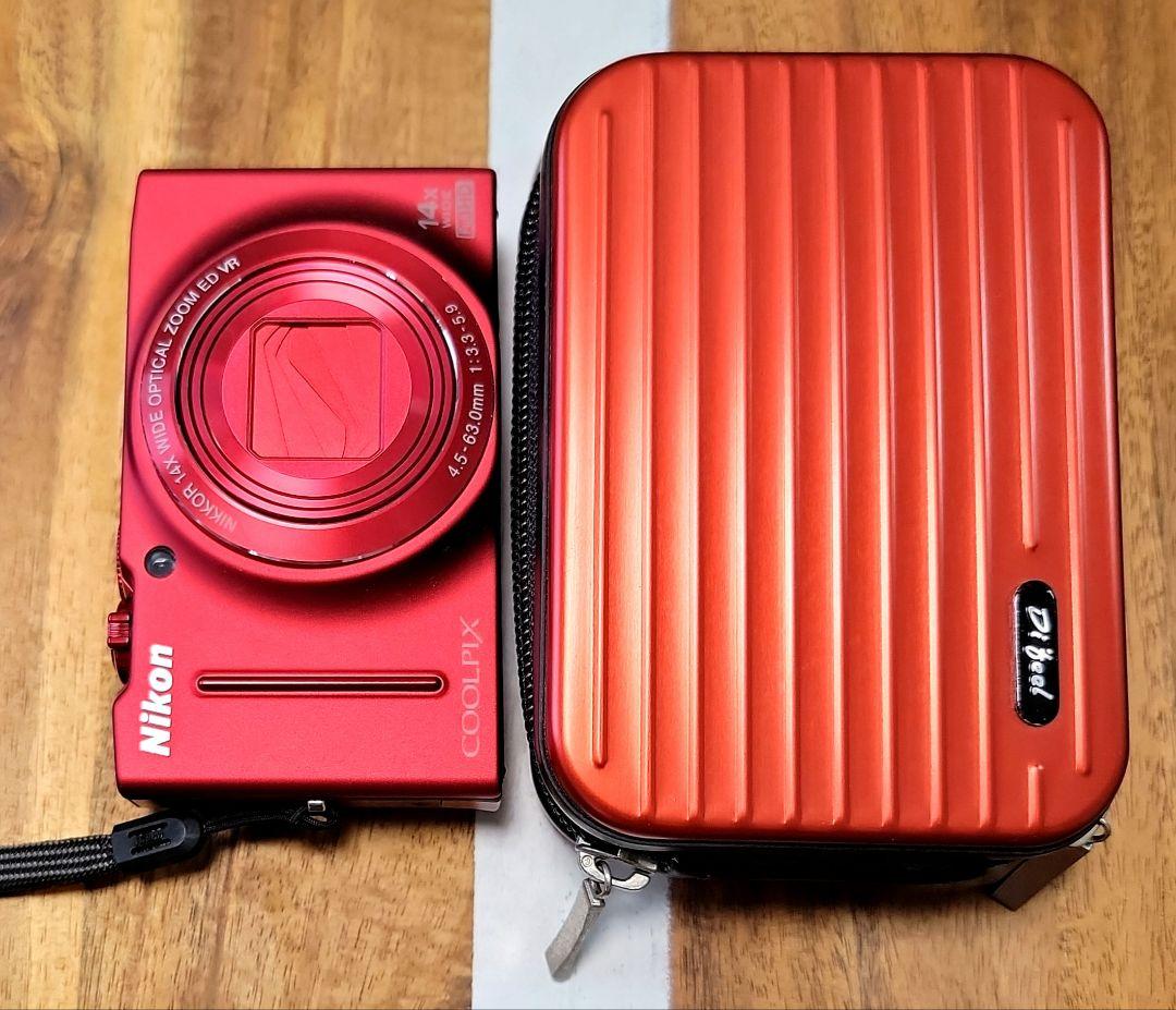 Nikon COOLPIX S8200 レッド　ケース付